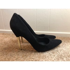 Aldo suede high heels
